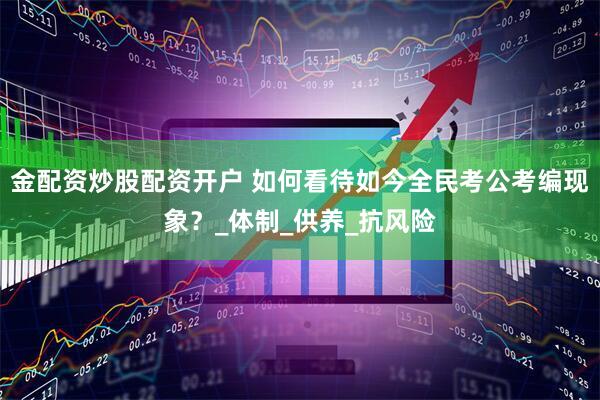 金配资炒股配资开户 如何看待如今全民考公考编现象？_体制_供养_抗风险